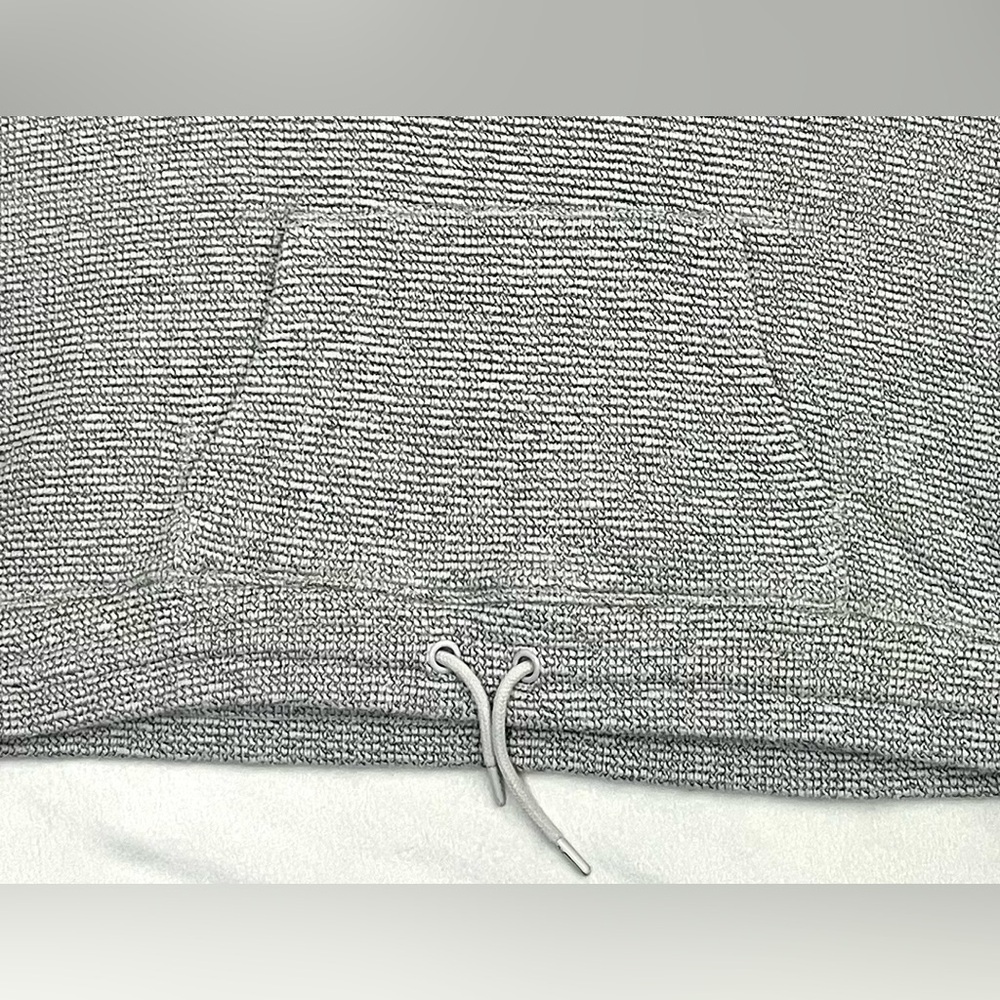 90 Degrees by Reflex Women’s Gray Cotton Blend Crop Cowl Neck Sweater XL - Picture 7 of 16